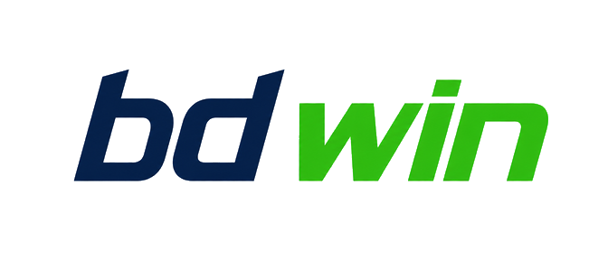 bd win logo on a soft pink and blue badge